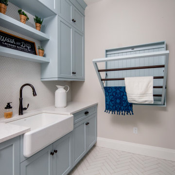 Feature-Filled Farmhouse Laundry