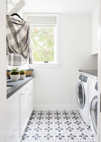 Beach Style Laundry Room by Blackband Design