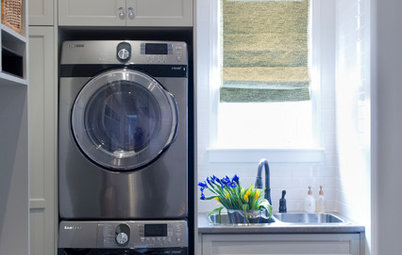 6 Ways to Squeeze a Sink Into a Laundry Space