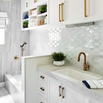 Fossil Creek Laundry Room- Dog Shower & Soaking Sink