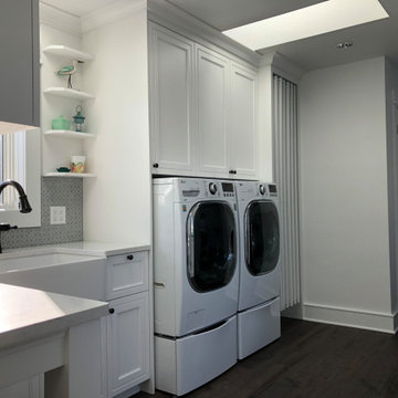 Fresh and Clean Laundry Room in Pewaukee