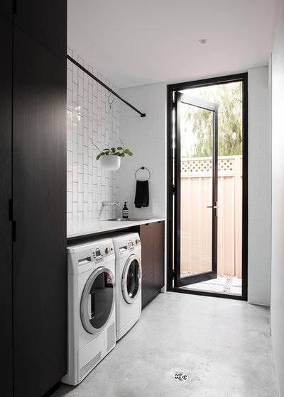 Industrial Laundry Room by User