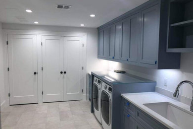 Example of a classic laundry room design