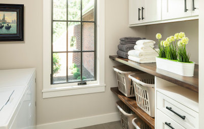 4 Storage and Style Ideas in Top Laundry Rooms of Spring 2020