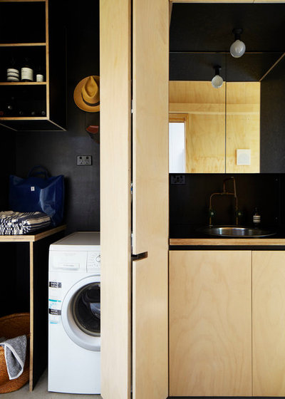 Industrial Laundry Room by Atelier Chen Hung