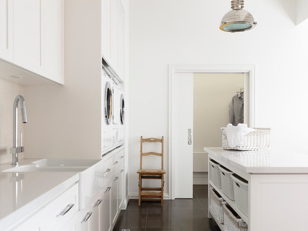 Transitional Laundry Room by User