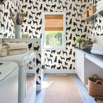 Laundry and Mudroom with the Four Legged Friends in Mind
