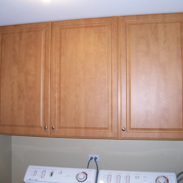 Laundry cabinets