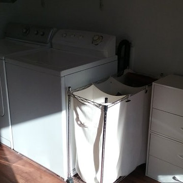 Laundry/craft room organization