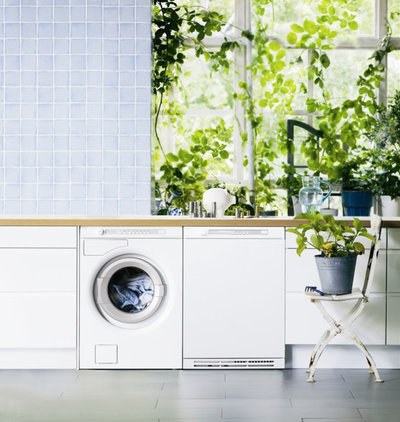 Modern Laundry Room by ASKO