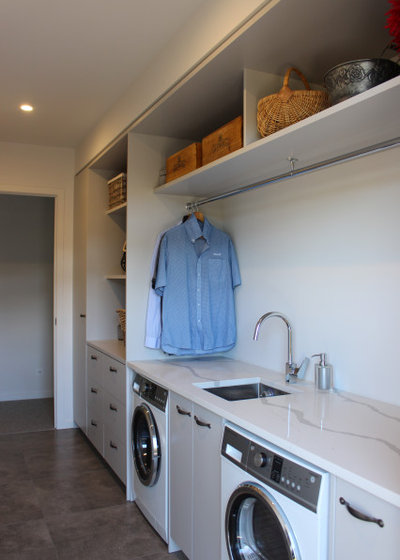 Contemporary Laundry Room by Keys Designs