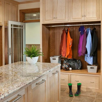 Laundry/Mud Room For A Busy Family