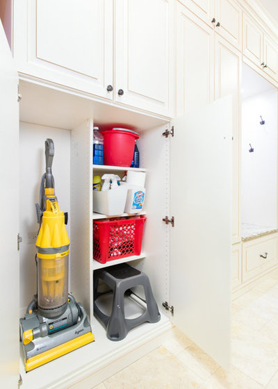 Traditional Laundry Room by Closet Organizing Systems