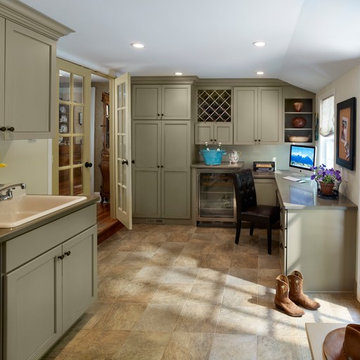 Laundry, Mudroom, Office
