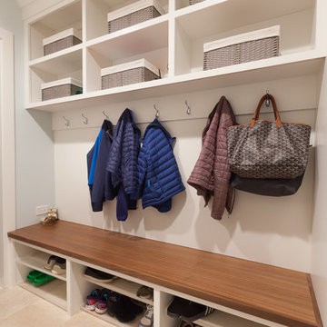 Laundry Room and Mudroom Cabinetry in Hinsdale, Illinois