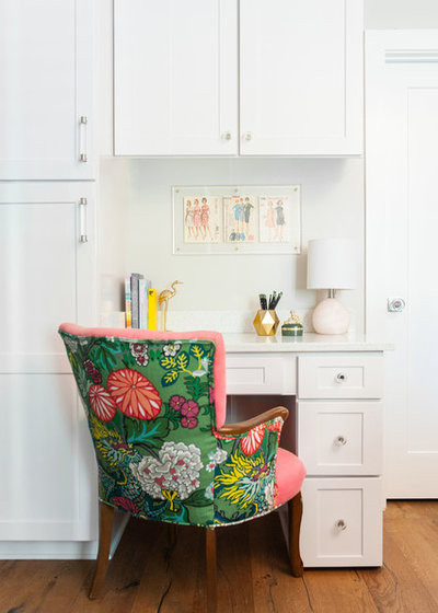 Transitional Laundry Room by Andria Fromm Interiors