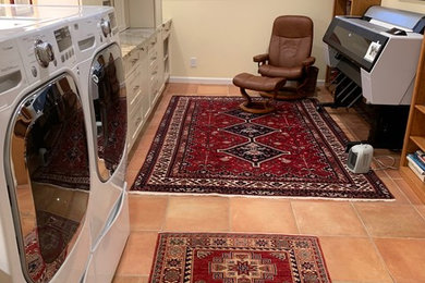 Example of a classic laundry room design in San Francisco