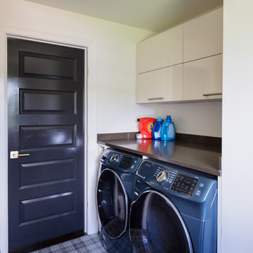 Laundry Room, Cos Cob, Greenwich New Residence