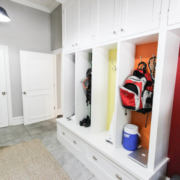 Laundry Room Cubbies