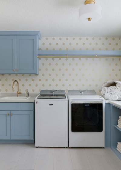 Traditional Laundry Room by Divine Custom Homes