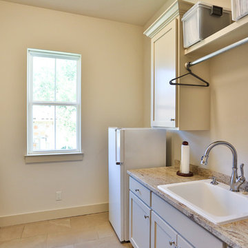 Laundry Room - Hill Country Stone Ranch Home