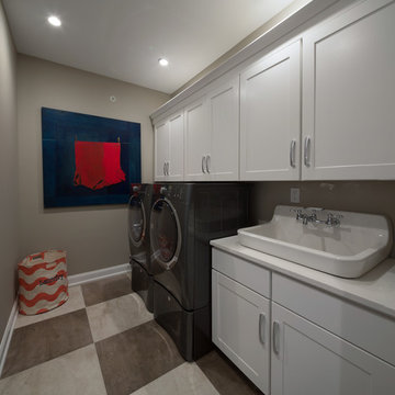 Laundry Room Ideas from Philadelphia Magazine's Wyndmoor Design Home Project
