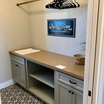 Laundry Room in the Amberwood Model