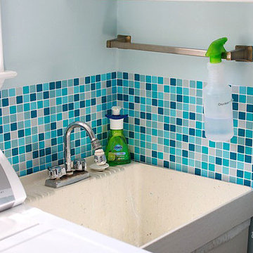 Laundry Room Makeover with Flow Wall Systems