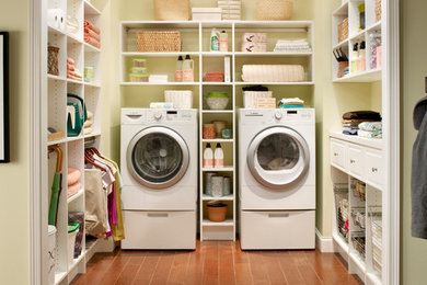 Example of a trendy laundry room design in Salt Lake City