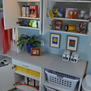 Laundry Room Storage and Organization