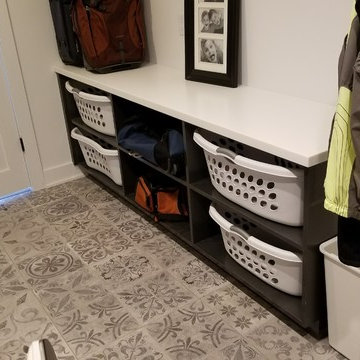 Laundry Room Tote Cabinet