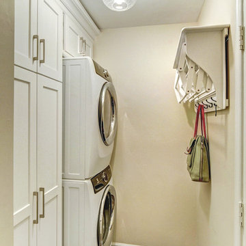 Laundry room with ample storage space