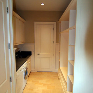 Laundry Room with built ins
