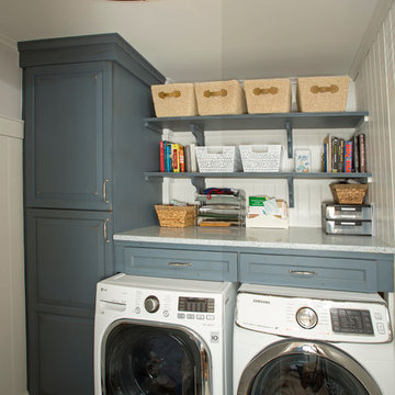 Laundry room with storage