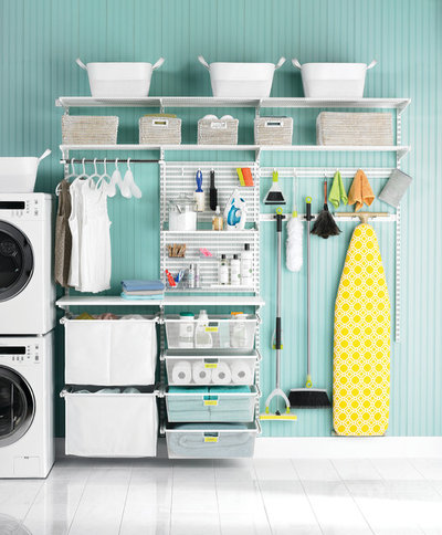 Craftsman Laundry Room by The Container Store Custom Closets