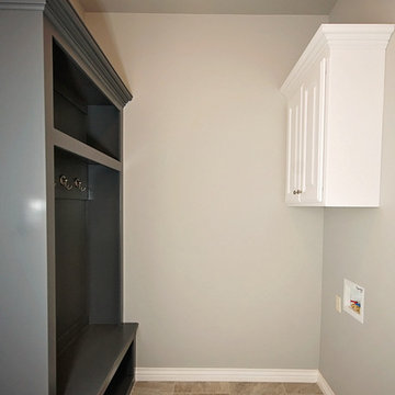 Laundry with Mudroom Features