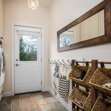 Light and Airy Laundry Room