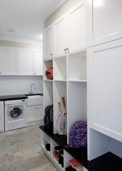 Traditional Laundry Room by Andrew Dee @ Wonderful Kitchens
