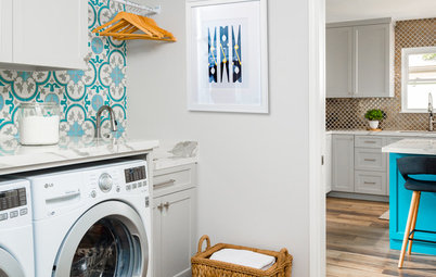 20 Utility Rooms with Clothes-drying Rails
