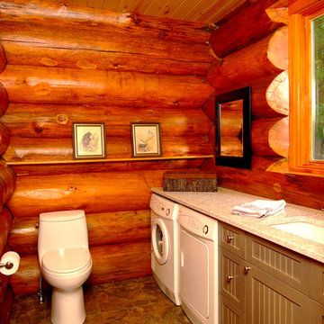 Log Bathroom Renovation