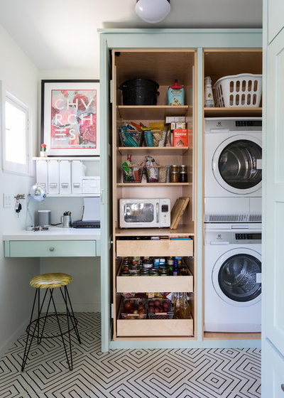 Eclectic Laundry Room by 22 INTERIORS