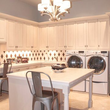 Luxury Custom Laundry Rooms by Timber Ridge Properties