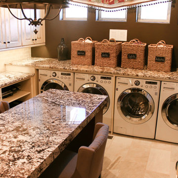 Luxury Custom Laundry Rooms by Timber Ridge Properties