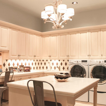 Luxury Custom Laundry Rooms by Timber Ridge Properties
