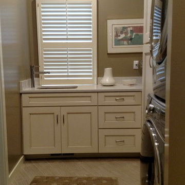 Master Bath with Adjoining Laundry