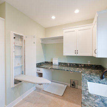 Mill Cabinet Shop Mudroom and Baths