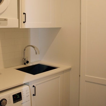 Compact laundry room