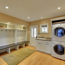 Traditional Laundry Room by Highmark Builders