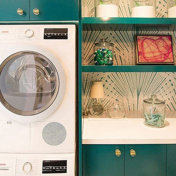 Modern European Laundry Room
