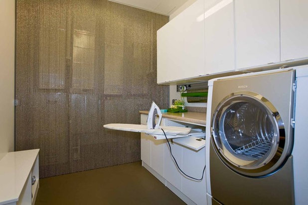 Contemporary Laundry Room by Angela Todd Studios | Portland, OR